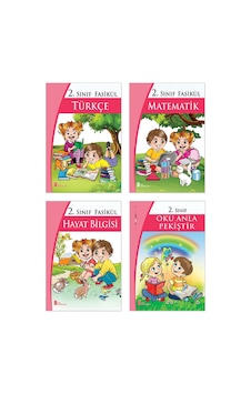 Ata Yayıncılık 2. Sınıf Fasikül 4'Lü Set Türkçe-Matematik