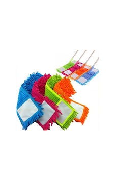 Paspas Yedeği Mikrofiber Makarna Mop Paspas Yedeği 40 Cm Çok Renkli Paspas Yedeği Mikrofiber Makarna Mop Paspas Yedeği 40 Cm Çok Renkli
