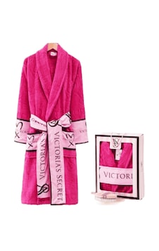 Yeni Sezon Bambu Bornoz Takım Koyu Pembe Yeni Sezon Bambu Bornoz Takım Koyu Pembe