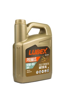 Lubex Primus Mv 10W-60 Tam Sentetik Motor Yağı 2 x 4 L Lubex Primus Mv 10W-60 Tam Sentetik Motor Yağı 2 x 4 L