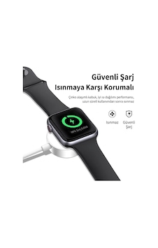 Linkage Lws9 Akıllı Saat Kablosuz Şarj Cihazı 2.8w Manyetik Şarj Pedi, 1 Metre Usb Type-c Kablo Çok Renkli