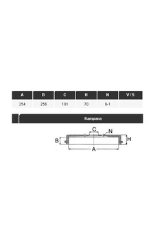YAVUZSAN 40371 Fren Kampanası D-Max 02- 254×256×101 6 Bijon YAVUZSAN 40371 Fren Kampanası D-Max 02- 254×256×101 6 Bijon