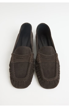 Lutvelizade Loafer 2510 Büzgülü Detaylı Acı Kahve Süet Kadın Loafer Acı Kahverengi Lutvelizade Loafer 2510 Büzgülü Detaylı Acı Kahve Süet Kadın Loafer Acı Kahverengi
