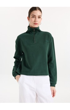 Lee Cooper Yeşil Kadın Dik Yaka Regular Fit Sweatshirt 261 Lcf 241015 Vegas Zümrüt Zümrüt Yeşili Lee Cooper Yeşil Kadın Dik Yaka Regular Fit Sweatshirt 261 Lcf 241015 Vegas Zümrüt Zümrüt Yeşili