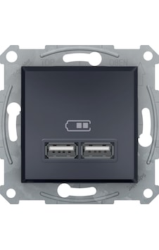 Eph2700271 Asfora Antrasit 2'li Usb 21 A Eph2700271 Asfora Antrasit 2'li Usb 21 A