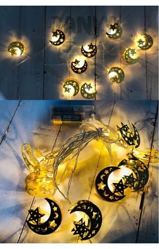 Ramazan Ayı Namaz Köşesi Metal Gold Led Pilli Kandil Dini Sembollü Süsleme Dekor Işığı Led Ambiyans Ayyıldz Ramazan Ayı Namaz Köşesi Metal Gold Led Pilli Kandil Dini Sembollü Süsleme Dekor Işığı Led Ambiyans Ayyıldz