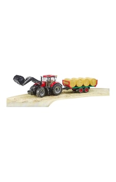 Case Ih Optum 300 Cvx Kepçeli Traktör Ve Balya Taşıma Römorku 1:16 Model Case Ih Optum 300 Cvx Kepçeli Traktör Ve Balya Taşıma Römorku 1:16 Model