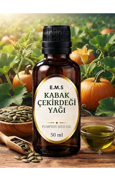 50 Ml Kabak Çekirdeği Yağı Pumkin Seed Oil %100 Saf Soğuk Pres.