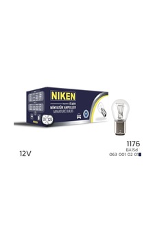 Niken 12v 1176 Ampul Ba15d 10 Lu