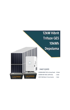 12kw Trifaze Hibrit Sistem 2 12kw Trifaze Hibrit Sistem 2