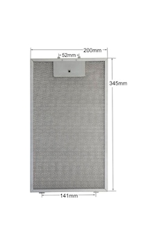 Dwk66aj70t/02 Davlumbaz Aspiratör İçin Alüminyum Yağ Kaset Tel Filtre 200x345 Dwk66aj70t/02 Davlumbaz Aspiratör İçin Alüminyum Yağ Kaset Tel Filtre 200x345