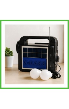 Vaveni Solar 3'ü 1 Arada El Feneri Radyo Mp3 Bluetooth Powerbank Arz Vaveni Solar 3'ü 1 Arada El Feneri Radyo Mp3 Bluetooth Powerbank Arz