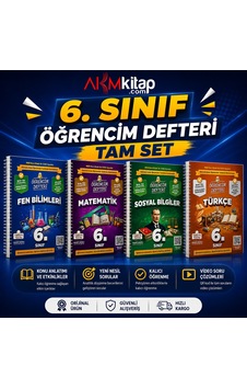 Murat Eğitim Yayınları 6.sınıf Öğrencim Defteri Seti 4 Kitap Murat Eğitim Yayınları 6.sınıf Öğrencim Defteri Seti 4 Kitap