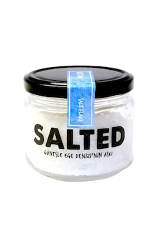 Salted Salt Flake Yaprak Tuz Cam Kavanoz 100 G Salted Salt Flake Yaprak Tuz Cam Kavanoz 100 G