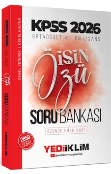 Yediiklim Yayınları 2026 Kpss Ortaöğretim Ön Lisans İşin Özü Tek Kitap Soru Bankası 2850 Soru Yediiklim Yayınları 2026 Kpss Ortaöğretim Ön Lisans İşin Özü Tek Kitap Soru Bankası 2850 Soru
