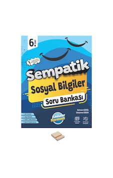 6. Sınıf Sempatik Sosyal Bilgiler Soru Bankası + Telefon Standı 6. Sınıf Sempatik Sosyal Bilgiler Soru Bankası + Telefon Standı