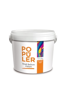 Popüler Brüt Beton Astarı Su Bazlı 12 KG Popüler Brüt Beton Astarı Su Bazlı 12 KG