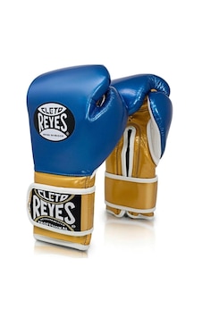 Cleto Reyes Boks Eldiveni Mavi Gold