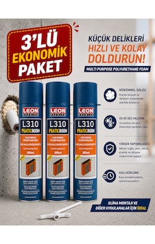 3 Adet Poliüretan Dolgu Köpüğü 300 Gram