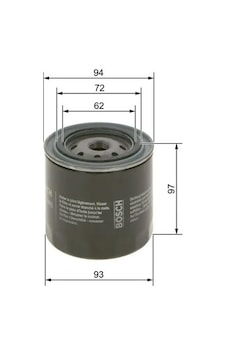 Volvo S40 Yag Filtresi 2.0 1996-2004 Bosch 0986452003 Volvo S40 Yag Filtresi 2.0 1996-2004 Bosch 0986452003