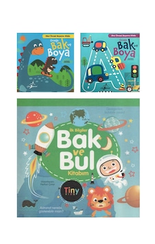 Örneğe Bak Ve Boya-ilk Bilgiler Bak Ve Bul 3 Kitap Örneğe Bak Ve Boya-ilk Bilgiler Bak Ve Bul 3 Kitap