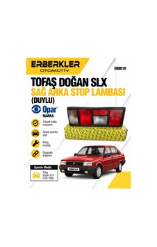 Tofaş Doğan Slx Sağ Arka Stop Lambası Duylu Opar Marka - Erb359