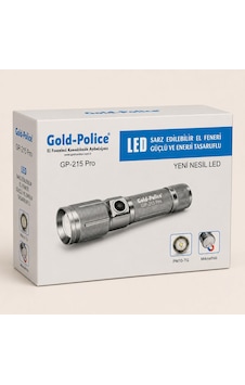 Gold Polıce Fener Gp-215 Gümüş Gold Polıce Fener Gp-215 Gümüş