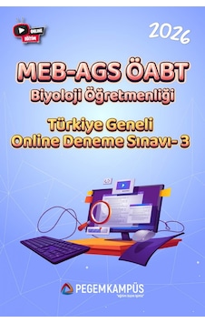 2026 Meb-ags Öabt Biyoloji Öğretmenliği Türkiye Geneli Online Deneme Sınavı-3 2026 Meb-ags Öabt Biyoloji Öğretmenliği Türkiye Geneli Online Deneme Sınavı-3