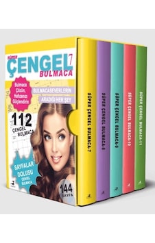 Süper Çengel Bulmaca 5 Kitap Kutulu Set Süper Çengel Bulmaca 5 Kitap Kutulu Set