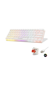 Mekanik Gaming Mini Klavye Red Switch Rgb - Beyaz G508r Mekanik Gaming Mini Klavye Red Switch Rgb - Beyaz G508r