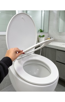 Çocuk Adaptörlü Beyaz Klozet Kapağı 2liklozetkapagı Çok Renkli Çocuk Adaptörlü Beyaz Klozet Kapağı 2liklozetkapagı Çok Renkli