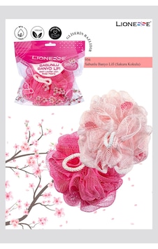 Lionesse 956 Sabunlu Banyo Lifi Sakura Çiçeği Kokulu , Seyahat Boy , Bpa Free , Yumuşak Doku Lionesse 956 Sabunlu Banyo Lifi Sakura Çiçeği Kokulu , Seyahat Boy , Bpa Free , Yumuşak Doku