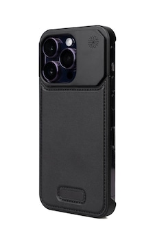 Apple Uyumlu iPhone 14 Pro Max Kılıf M-safe Şarj Özellikli Mekanizmalı Koku Hazneli Zore Mostar Kapak