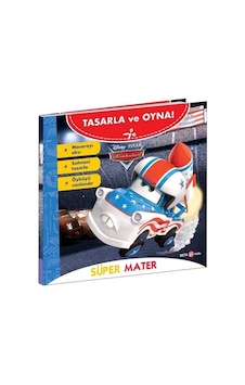 Disney Pixar - Tasarla ve Oyna! Arabalar - Süper Mater- Beta Kids