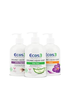 Ecos3 Organik Sıvı Sabun Aloe Vera + Floral + Beyaz Manolya Sıvı Sabun 500 ML Ecos3 Organik Sıvı Sabun Aloe Vera + Floral + Beyaz Manolya Sıvı Sabun 500 ML