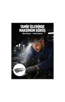 Led Kafa Feneri Eller Serbest Kullanım İçin Güçlü Işık Kaynağı - Hs08373844-6815 Diğer Led Kafa Feneri Eller Serbest Kullanım İçin Güçlü Işık Kaynağı - Hs08373844-6815 Diğer