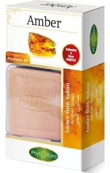 Phytoflora Amber Özlü Misk Kokulu Vitamin B5 Sabun 125 G + Kese + Sabunluk Phytoflora Amber Özlü Misk Kokulu Vitamin B5 Sabun 125 G + Kese + Sabunluk