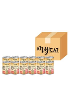 Mycat Tavuk Parça Etli Yavru Kedi Konserversi 12 x 400 G Mycat Tavuk Parça Etli Yavru Kedi Konserversi 12 x 400 G