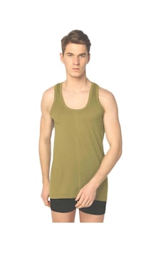 Nacar Store Erkek Haki Pamuklu Atlet 4'lü Haki-1 Nacar Store Erkek Haki Pamuklu Atlet 4'lü Haki-1