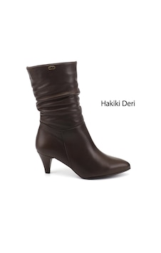Gönderir Kadın Kahverengi İnce Topuklu Körüklü Hakiki Deri Çizme Gkzc13452547 Gönderir Kadın Kahverengi İnce Topuklu Körüklü Hakiki Deri Çizme Gkzc13452547