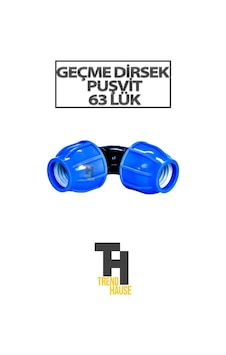 Geçme Dirsek Puşvit 63 Lük Geçme Dirsek Puşvit 63 Lük