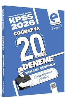 Edu Kariyer Coğrafyanın Kodları 2026 Kpss Coğrafya 20'li Branş Deneme Tamamı Çözümlü Edu Kariyer Coğrafyanın Kodları 2026 Kpss Coğrafya 20'li Branş Deneme Tamamı Çözümlü