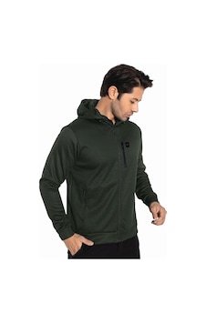 Crozwise Erkek Kapşonlu Spor Sweatshirt Haki Crozwise Erkek Kapşonlu Spor Sweatshirt Haki