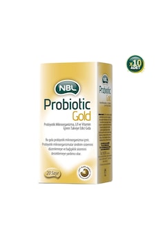 Nbl Probiotic Gold 20 Stick Saşe 10 Adet Nbl Probiotic Gold 20 Stick Saşe 10 Adet