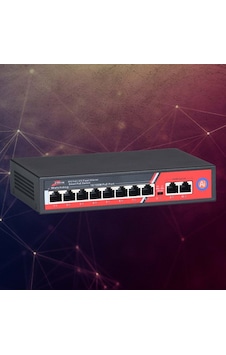 Ztech Zr-1010 8+2+1 Poe Switch10/100 Mbps+2 Lan 100/1000mbps+1 Sfp Slot, 120w Watchdog Function Ztech Zr-1010 8+2+1 Poe Switch10/100 Mbps+2 Lan 100/1000mbps+1 Sfp Slot, 120w Watchdog Function