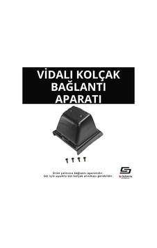 S-dizayn Vw Polo 5 Abs Vidalı Kol Dayama Kolçak Alt Adaptör 2009-2017 A+kalite