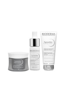 Pigmentbio Leke Serisi Gece Kremi Serum Temizleme Jeli Orijinal Boy Pigmentbio Leke Serisi Gece Kremi Serum Temizleme Jeli Orijinal Boy