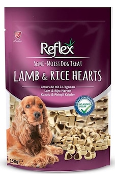 Reflex Hearts Treats Kuzulu Köpek Ödül Kemiği 150 G Reflex Hearts Treats Kuzulu Köpek Ödül Kemiği 150 G