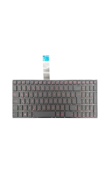Asus X550ea X550vb X550v Klavyesi - Siyah - Kırmızı Harfli Asus X550ea X550vb X550v Klavyesi - Siyah - Kırmızı Harfli