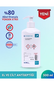 Acto Actohand Etoh El Ve Cilt Antiseptiği Etanol 80 % V/v 500 ML